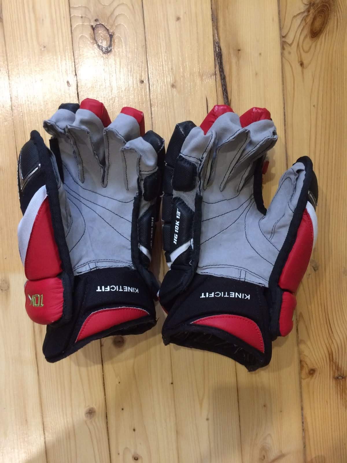 Reebok 10K glove pair with fresh Clarino palms